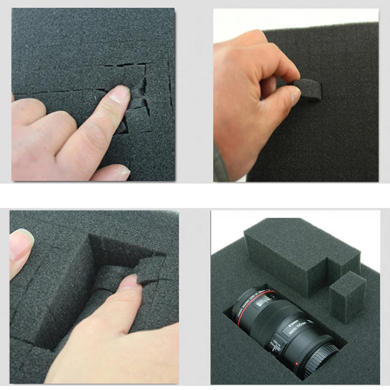 250x215x70mm Пластик инструмент чехол костюм для инструментов ударопрочный
