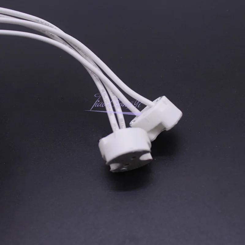 

MR16 MR11 GU5.3 G4 Lamp Holder Bulb Base with Wire Ceramic Halogen Socket Pottery Connector 12V - 250V Led Light New JQ 5-50PCS