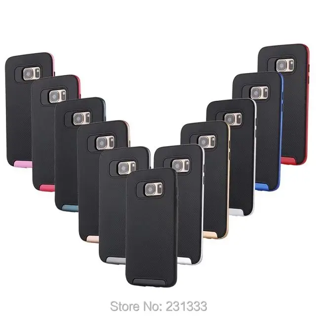 Гибридный чехол из углеродного волокна и ТПУ для Iphone 7 I7 7PLUS 6 6S Plus 5 Samsung Galaxy S8 S7 EDGE