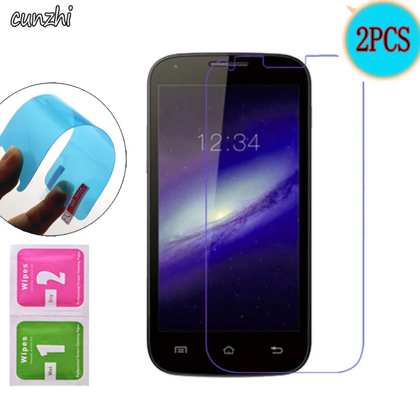 2PCS For Fly iQ4406 Ultra Clear TPU Soft Nano Explosion-proof Screen Protector Mobile Phone Film Era 6 | Мобильные телефоны и
