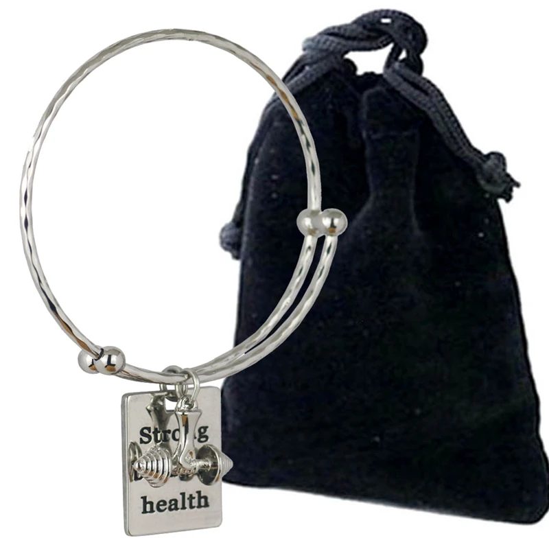 Стрейчевые браслеты с гантелями регулируемые спортивные ручной работы сделай