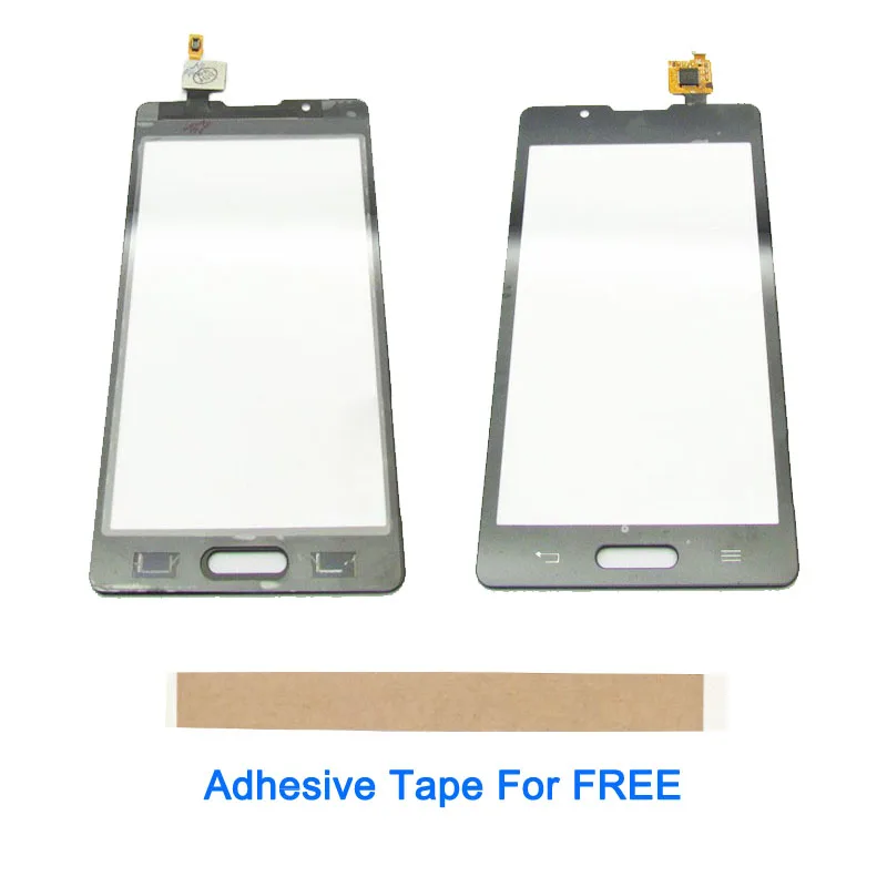Для LG Optimus L7 II 2 P710 P713 Single SIM P715 P716 сенсорный экран с двумя картами стеклянный
