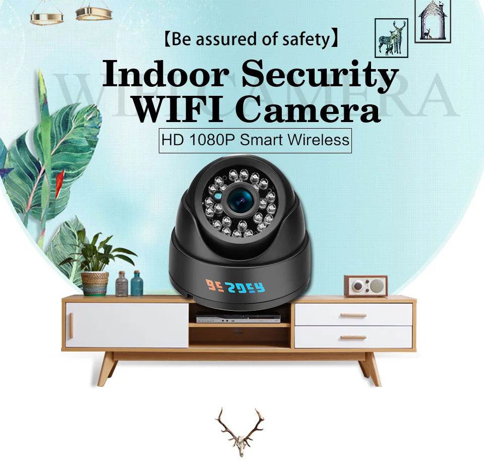 Besder широкоугольная HD 720P 960P 1080P проводная и беспроводная ip-камера P2P электронная сигнализация Домашняя безопасность Wifi ip-камера с 64G TF слотом для карт
