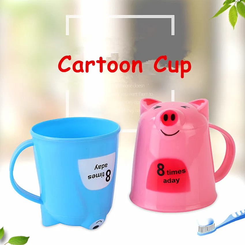 1 шт креативное милое пластиковый медведь молока кофейная чашка с изображением