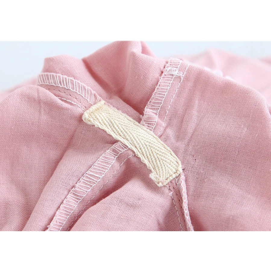 Женский пижамный комплект в стиле Харадзюку Длинная тонкая Ночная рубашка