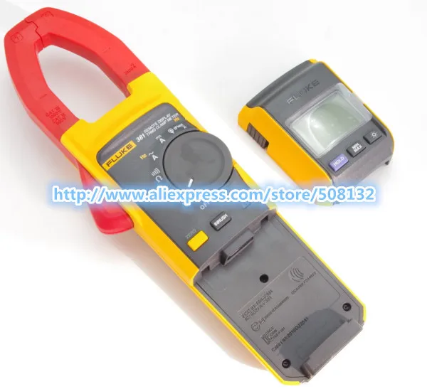 FLUKE 381 дистанционный Дисплей True RMS AC/DC 2500A AC клещи с iFlex!! Новинка! F381|dc clamp|dc clamp meterclamp