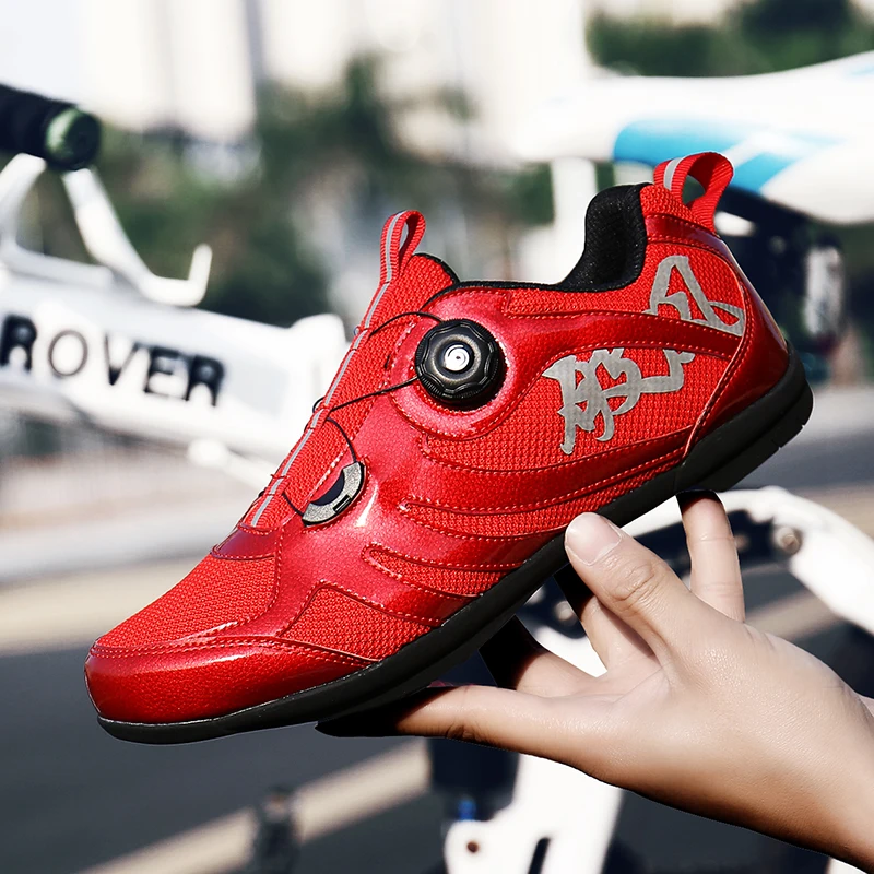 Мужская обувь для велоспорта из углеродного волокна дорожного велосипеда