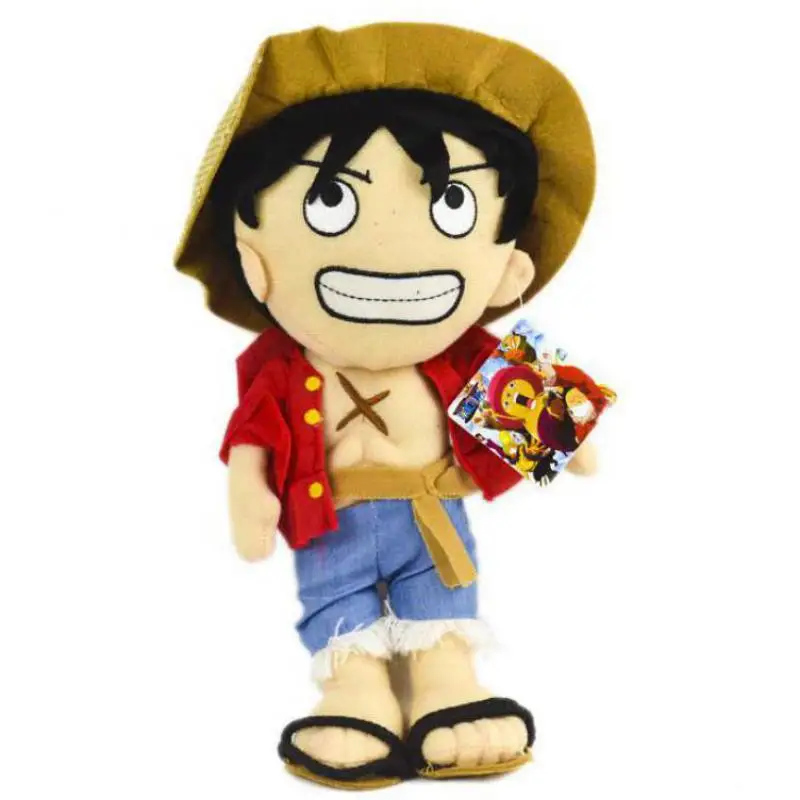 1 шт. 30 см японская аниме одна штука обезьяна д Луффи большая плюшевая игрушка