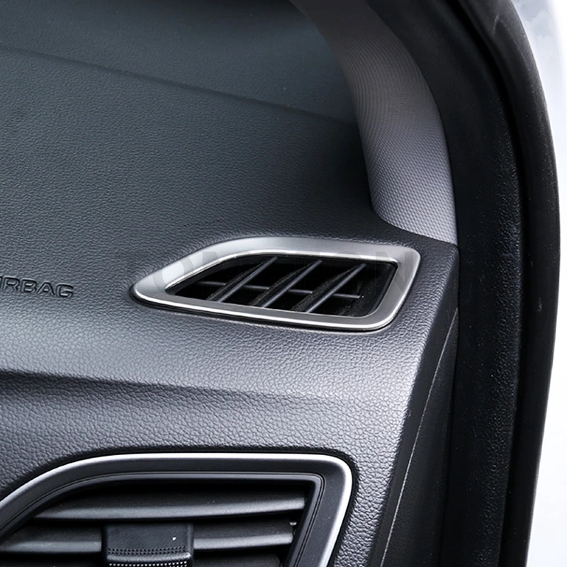 TOMEFON для hyundai Solaris 2 Внутренняя воздушная крышка Cnditioning для автомобиля-Стайлинг украшение интерьера отделка молдингов