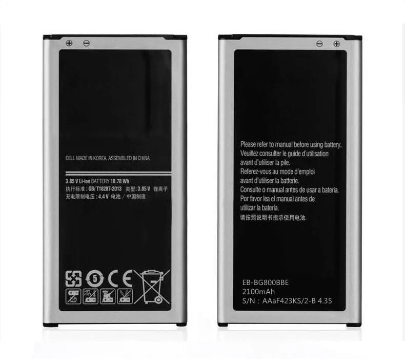 Бесплатная зарядное устройство с S5mini аккумулятор оригинальный для samsung galaxy G870 G800H