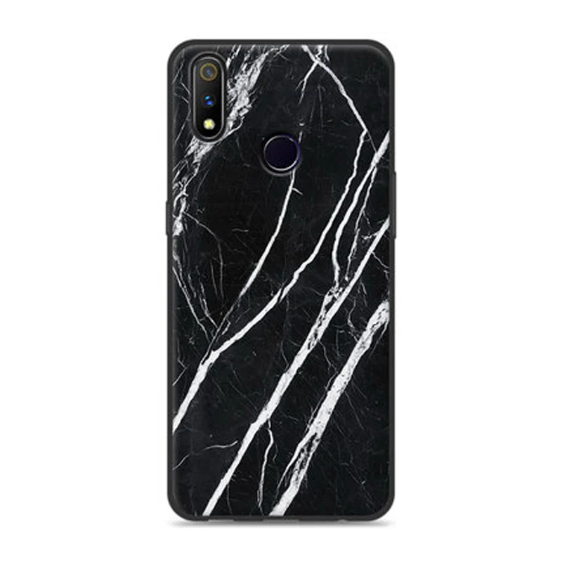 Для OPPO Realme 3 pro силиконовый бампер Real me 3 pro 3pro чехол мягкий TPU дерево камень Стиль задняя крышка Realme 3 pro чехол для телефона s
