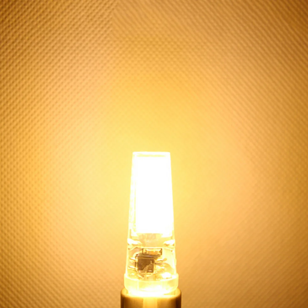 E14 E17 G4 G9 BA15D цоколь светильник-кукуруза лампа 110 V-240 V 4W эквивалент 40W галогенная 330LM
