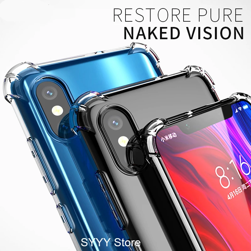Прозрачный чехол для телефона xiaomi mi 8 mi9 redmi note 7 6 5 plus 6a pro pocophone f1 xiamo max3 mix 2 mix2S из