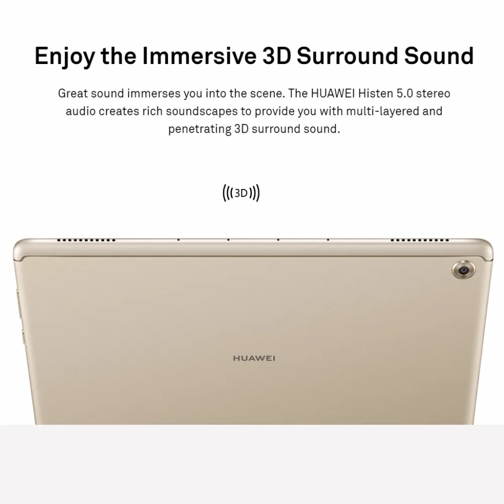 Huawei Mediapad M5 lite BAH2-W09 WiFi планшетный ПК 10,1 дюймов 4 Гб ОЗУ 64 Гб 128 ГБ Android 8,0 Hisilicon Kirin 659 Восьмиядерный gps 8.0MP