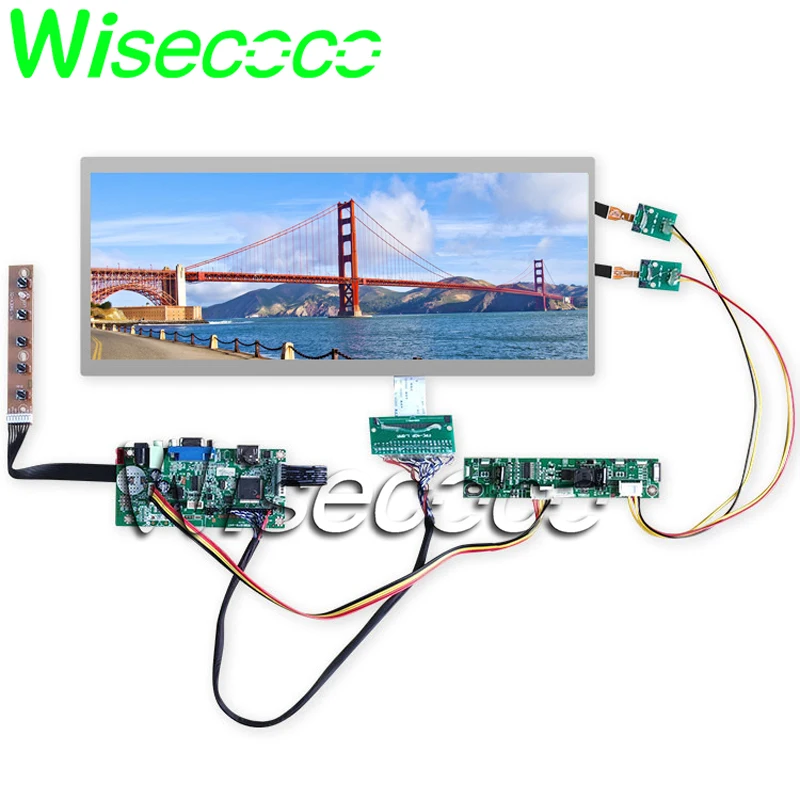 

Оригинальный Новый C123HAN01.0 C123HAN01.1 12,3 дюймовый ЖК-дисплей экран HDMI VGA DVI контроллер комплект платы драйвера протестирован на один