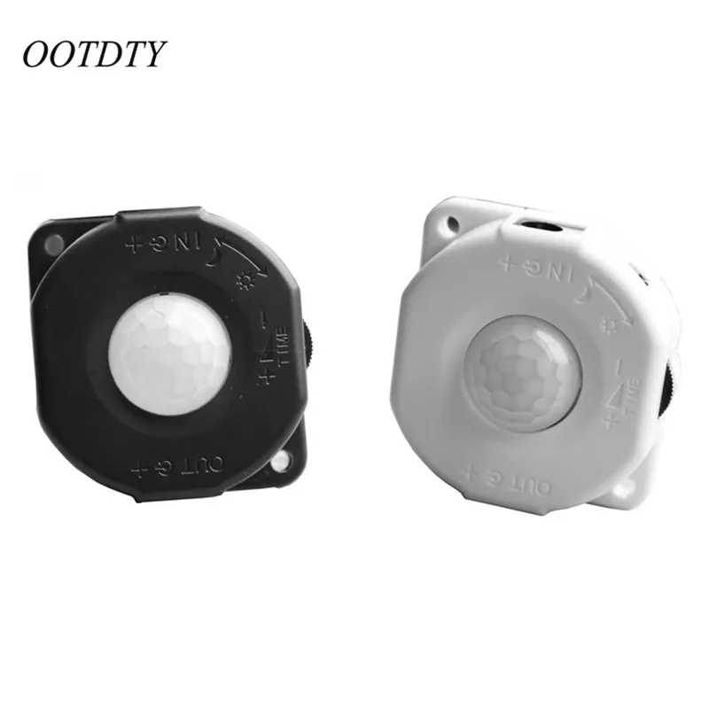 OOTDTY автоматический AC/DC 12 V-24 V 6A инфракрасный датчик движения Сенсор переключатель для Светодиодный свет лампы