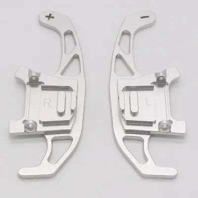 Серебро DSG Paddle Shift Shifters Racing Замена для VW Golf Mk7 GTI R 14 18|Хромирование| |