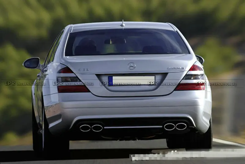 Для Benz S Class W221 06 12 S250 S280 S300 S350 S400 S500 S550 S600 4matic GUARD S65 Style FRP Fiber Glass задние