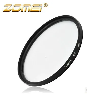 Zomei 49/52/55/58/62/67/72/77/82 мм УФ-фильтр для защиты объектива фильтр для canon nikon sony nex pentax olmpus 500d 600d d 7100 d3100