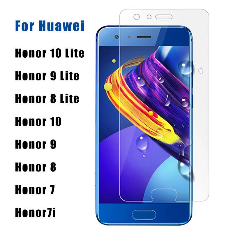 Защитное стекло для Honor 10 Huawei 9 8 7 Lite на экран протектор 7X закаленное Honor10 H пленка |