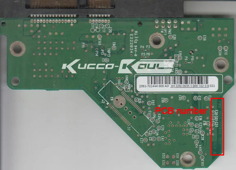 HDD PCB Материнская плата 2060 701444 002 REV A для WD 3 5 SATA жесткий диск восстановление