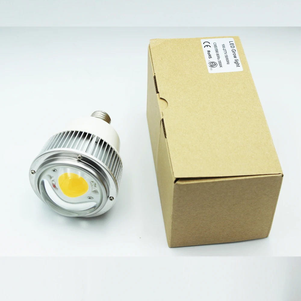 70W 3500K полный спектр белый светильник кри CXB3590 COB светодиодный светильник для выращивания