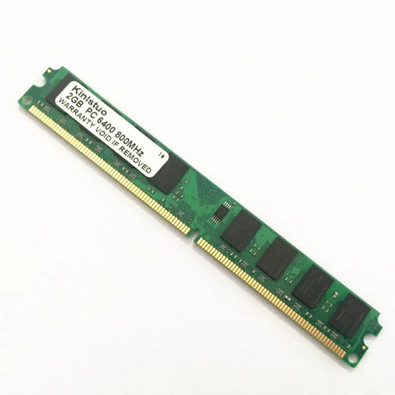 Kinlstuo Wholesale New Sealed DDR2 800 / PC2 6400 1GB 2GB 4GB Desktop RAM Memory compatible with DDR2 667MHz In Stock