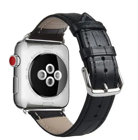Национальная кожаная Петля с цветочным принтом для iwatch 5 4 3 2 1 ремешок для Apple Watch 38 мм 42 мм 40 мм 44 мм браслет для наручных часов