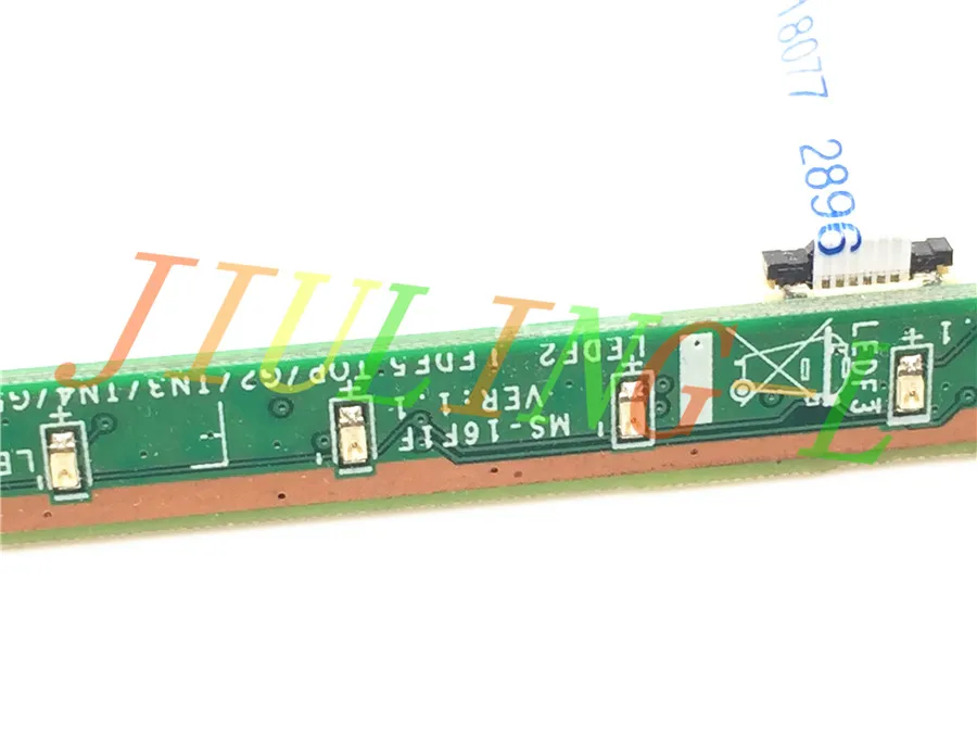 JOUTNDLN PARA Msi MS-16F1 GX660 Gx660R GT660 светодиодная плата с кабелями MS-16F1F | Компьютеры и офис