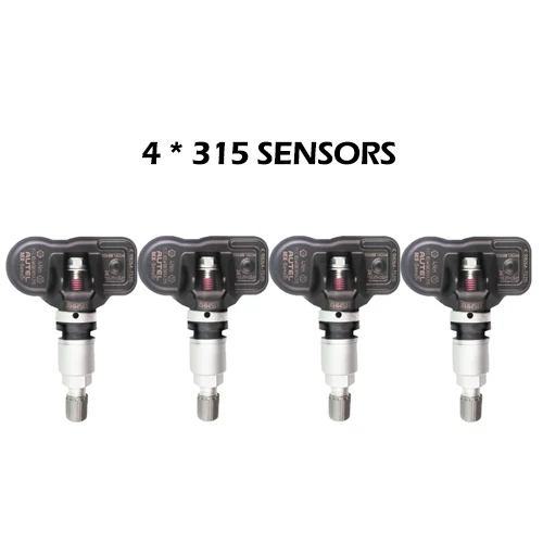AUTEL датчик mx-сенсор TPMS 433 МГц 315 МГц датчик давления в шинах универсальный программатор для AUTEL Maxitpms TS601 TS401 TPMSPAD TS501 - Цвет: 4 x 315 sensors