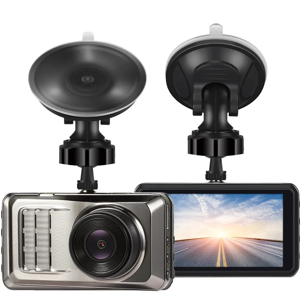 Автомобильная видеокамера Dash Cam DR10 автомобильный черный ящик FHD Цифровой