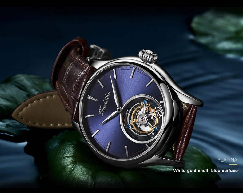 Tourbillon механические часы мужские Лидирующий бренд часы сапфировые зеркальные оригинальные ручные обмотки полые Движение Мужские t классические часы Saat