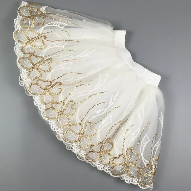 

Kids Girls Lace Skirts Children's Skirt Baby Fashion Tutu Skirt Girls Princess White Performance Puff Skirt Flower