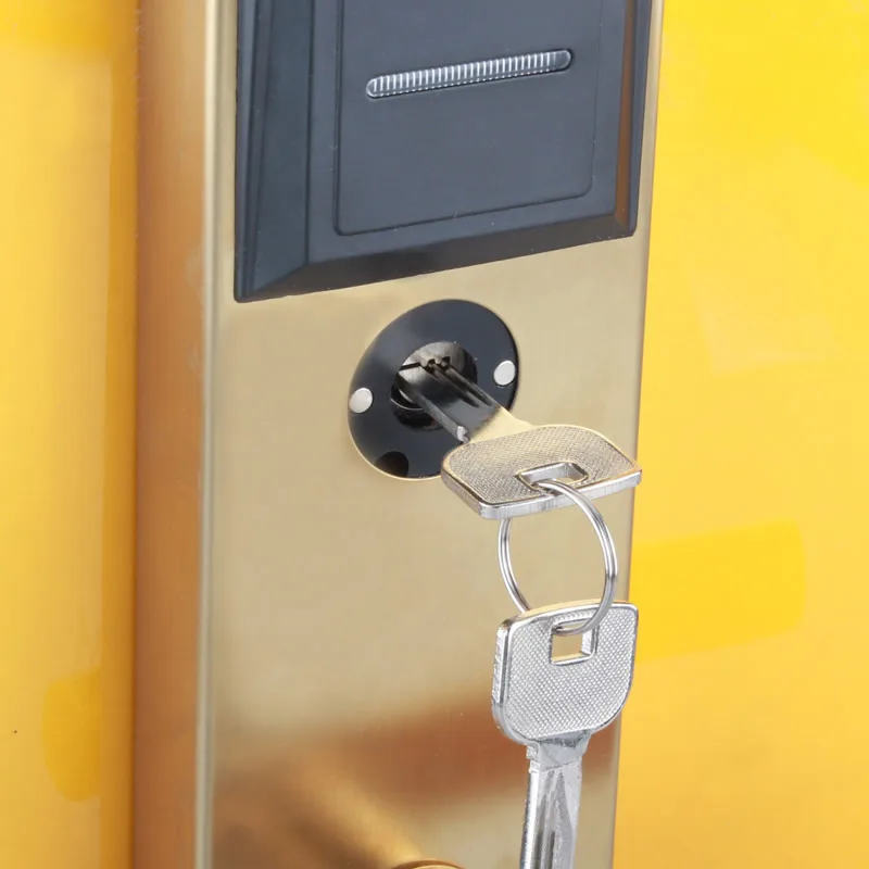 Высокое качество цинковый сплав электронная карта RFID IC замок для отеля |