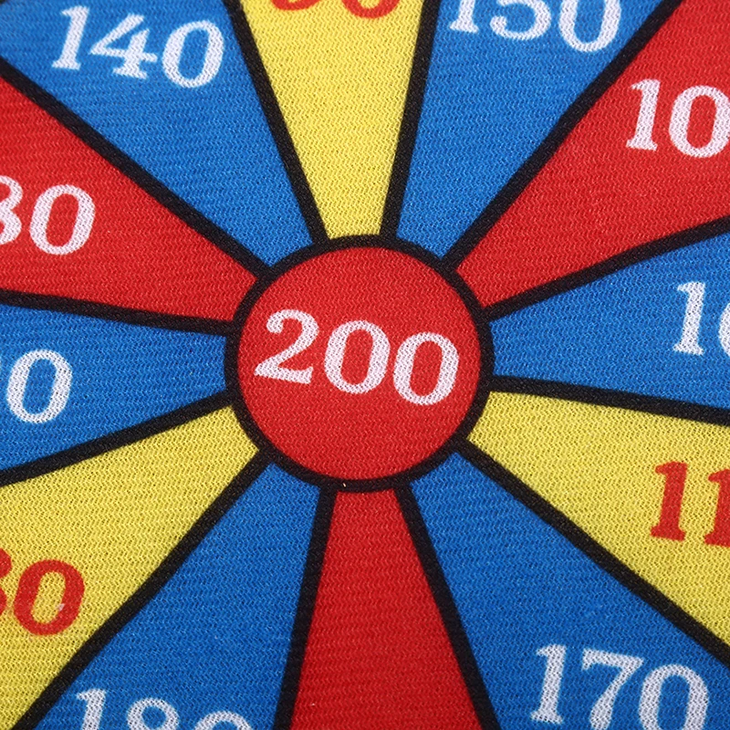 

28cm Darts Plate Suit Children Toys Plastic Ball Needle Safety Plant Flannelette Soft Paper Dart Board 1 Pc