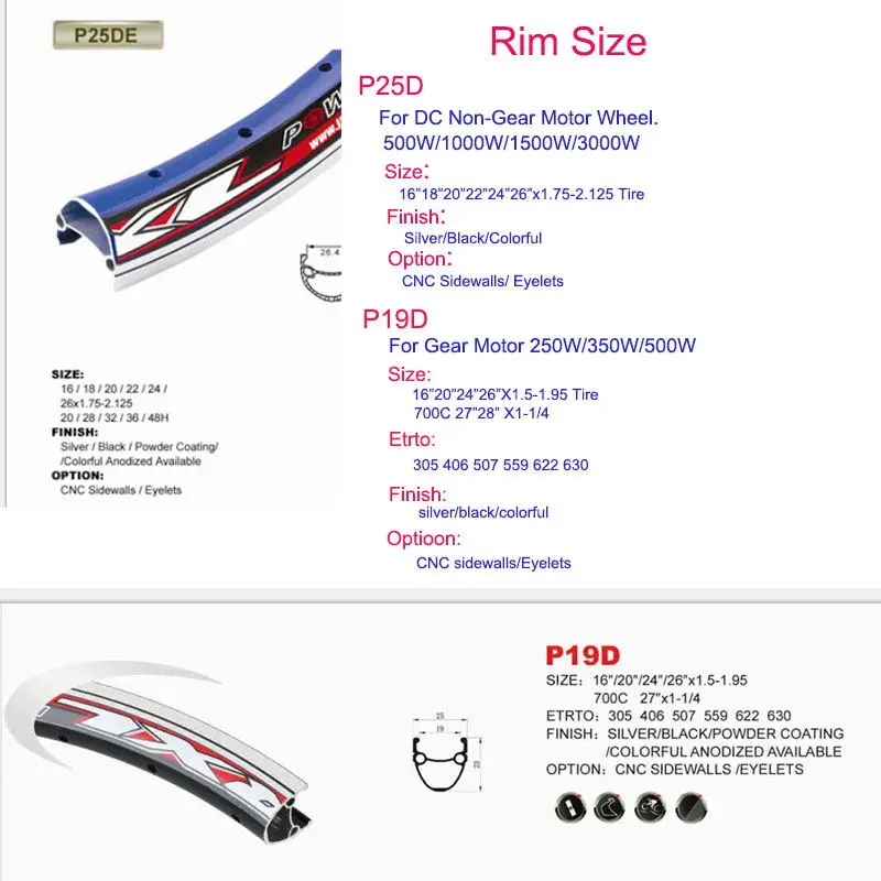 Мотор для велосипеда электрический мотоцикл мотор 250 Вт 36 В 20 дюймов 29 700C комплект