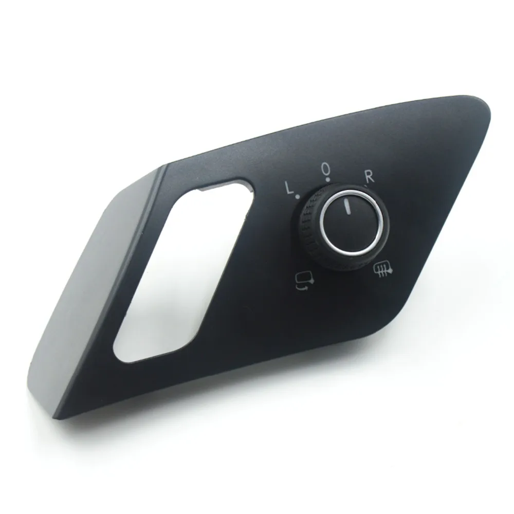 Хромированная ручка регулировки переключателя бокового зеркала для Volkswagen Golf Mk 7