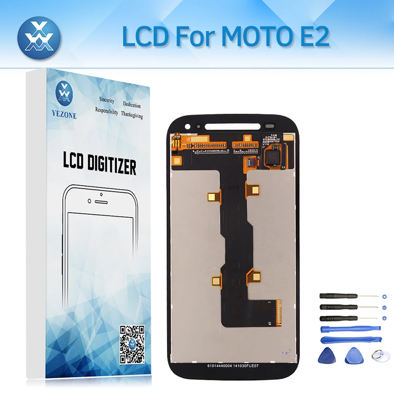 Для Motorola Moto e2 xt1505 xt1524 xt1527 xt1511 ЖК Дисплей Сенсорный экран сборки 4.5 &quotпланшета