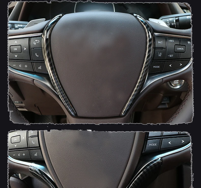 Lsrtw2017 abs рулевого колеса автомобиля планки для lexus es200 es260 es300h