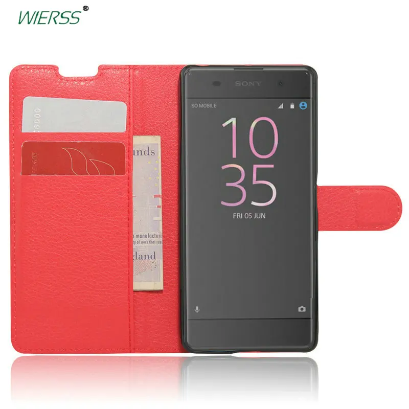 Роскошный кожаный чехол книжка для Sony Xperia XA Dual F3111 F3112 F3113 5 дюймов задняя крышка
