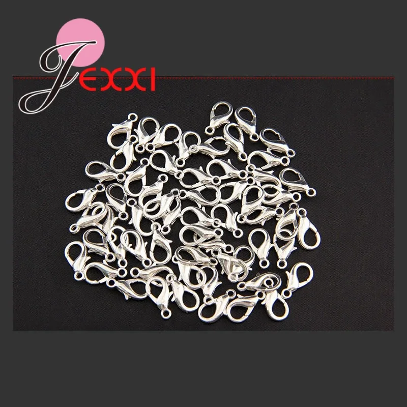 Большая Акция 100 шт. аксессуары для ювелирных изделий искусственные серебряные