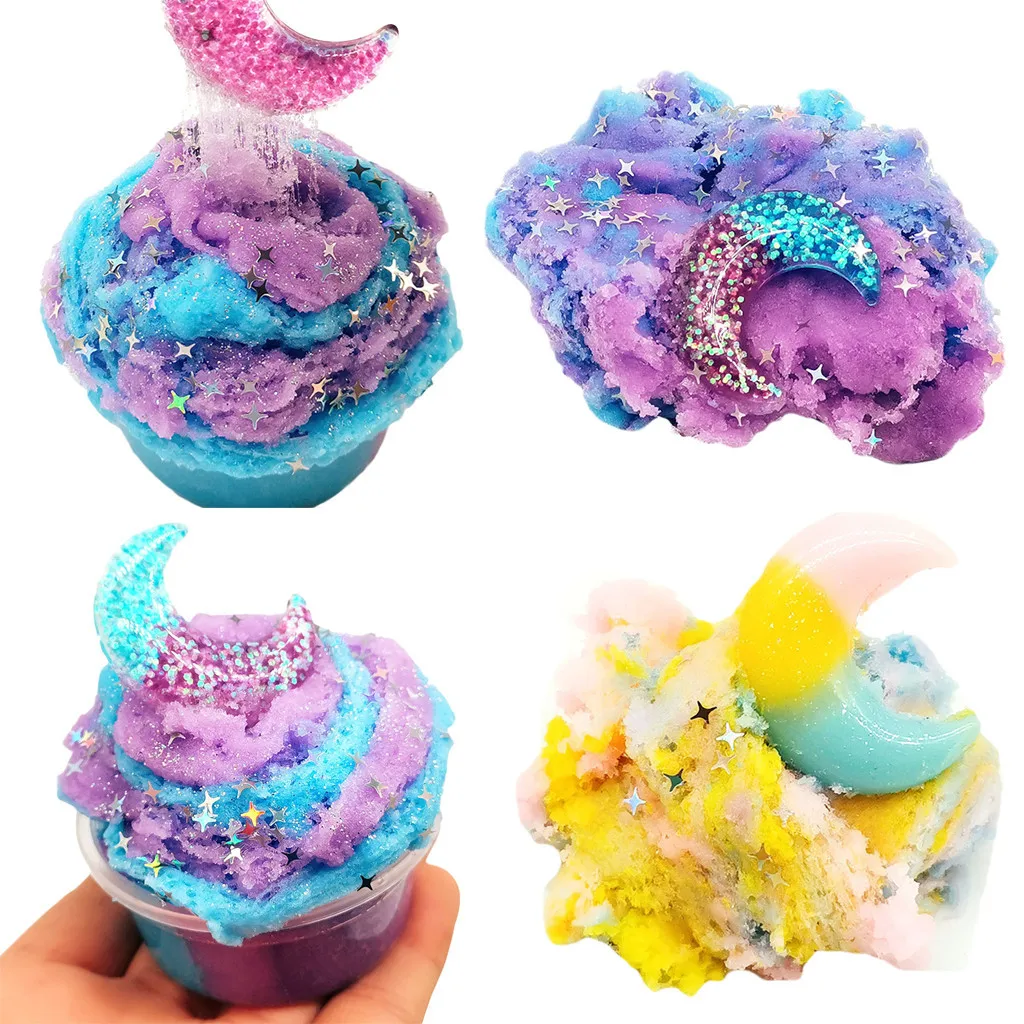 Детская глина для снятия стресса Fluffy Floam Slime 60 мл|Пластилин| |