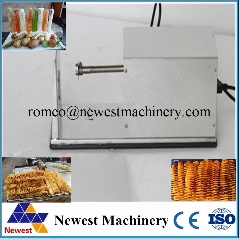 Электрическая спиральная овощерезка для картофеля tornado автоматическая машина