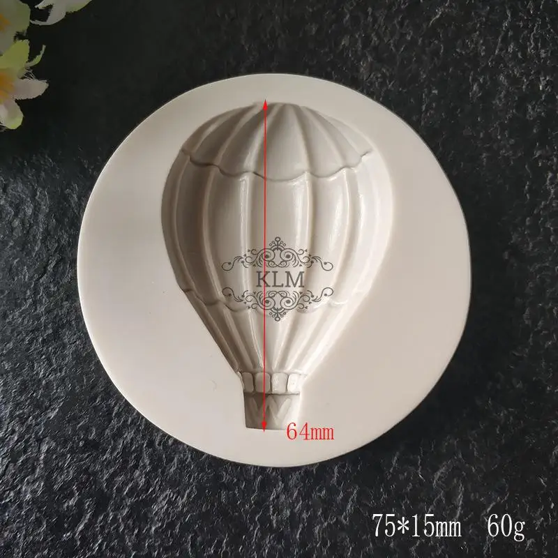3PCS Hot Air Balloon Silicone Mould Chocolate mold Cake fondant tool KLM-00116 | Дом и сад