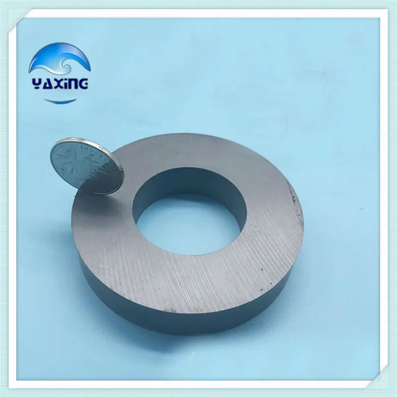 Магнитный феррит 2 лампочки фреза 80*15 40 мм Черный Круглый феррит|magnet ferrite|round