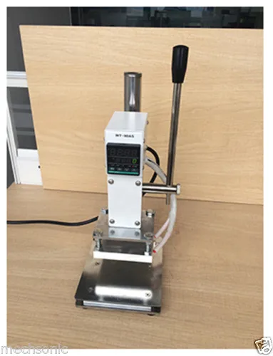 Manual Digital Hot Foil Stamping Machine Wooden Bronzing machine 8*10cm | Инструменты