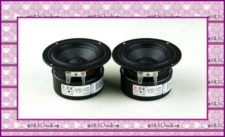 Аудиолаборатория 3 ''полный диапазон частоты динамика драйвер комплект