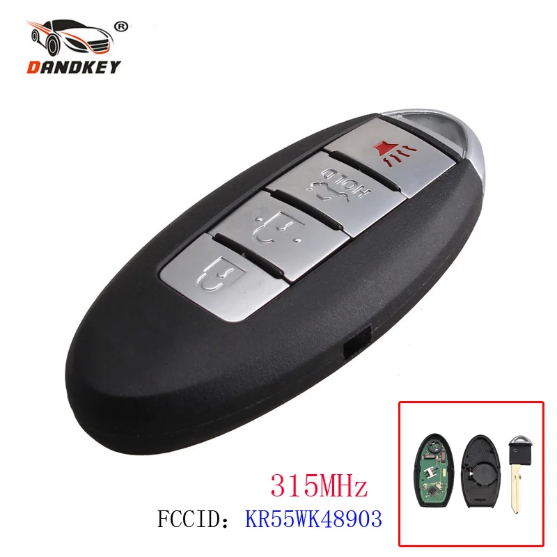Dandkey KR55WK48903 4 кнопки без ключа корпус автомобильного дистанционного управления