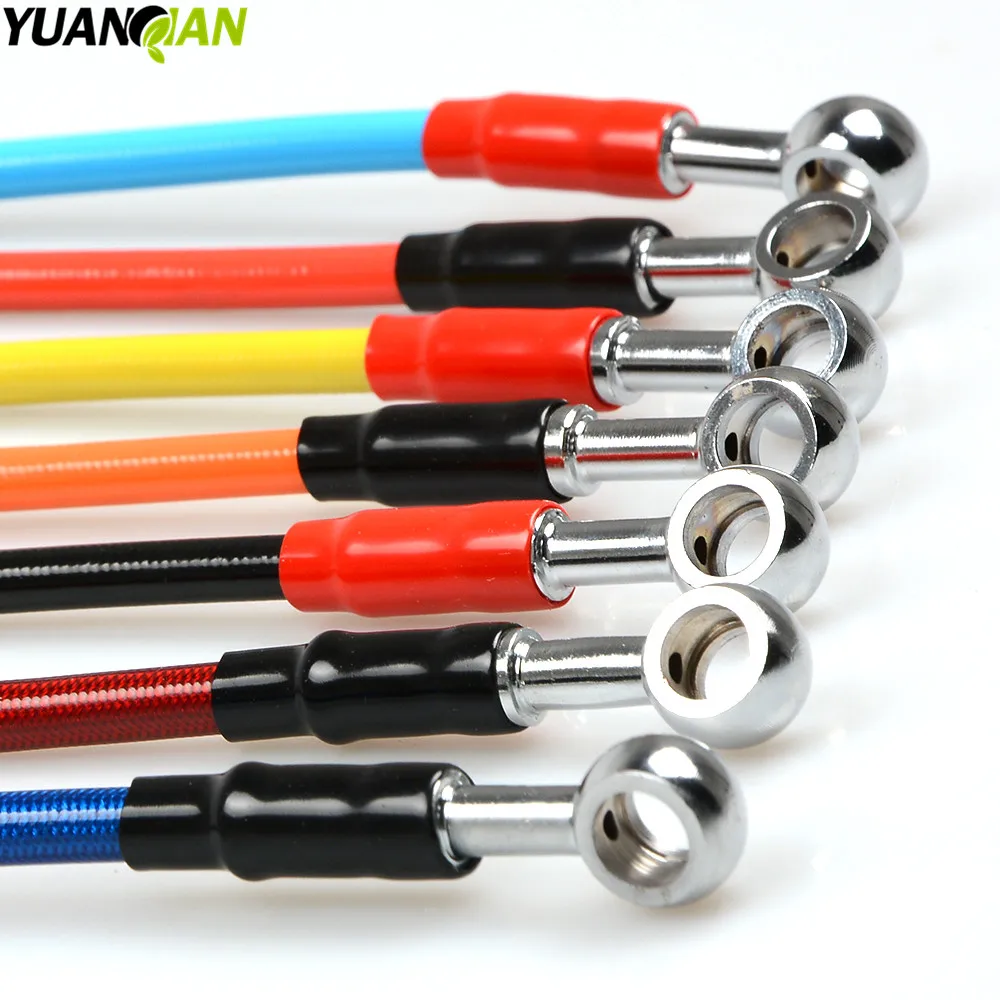 Тормозная труба для мотоцикла тормозной шланг линия тормоза 450 мм Универсальный