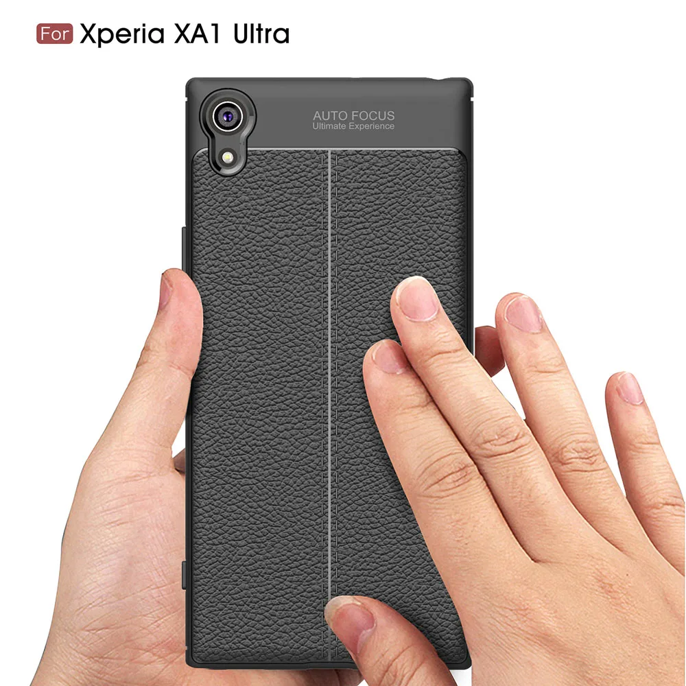 Силиконовый чехол для Sony Xperia XA1 Ultra Dual G3212 G3221 XA1Ultra телефона из ТПУ XA 1 Bumper |